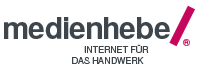 Logo medienhebel - Internet für das Handwerk